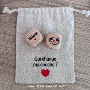 Dés qui change ma couche